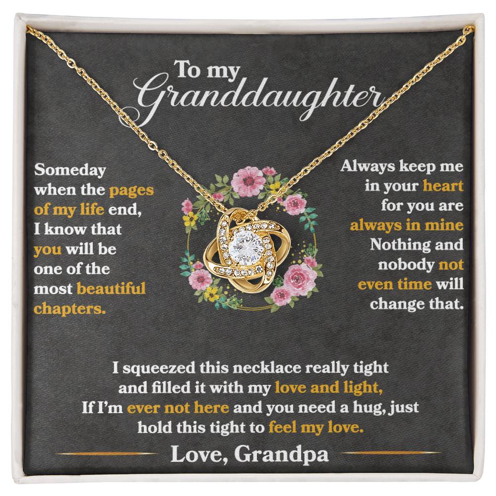 To My Granddaughter 