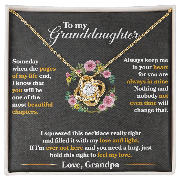 To My Granddaughter 