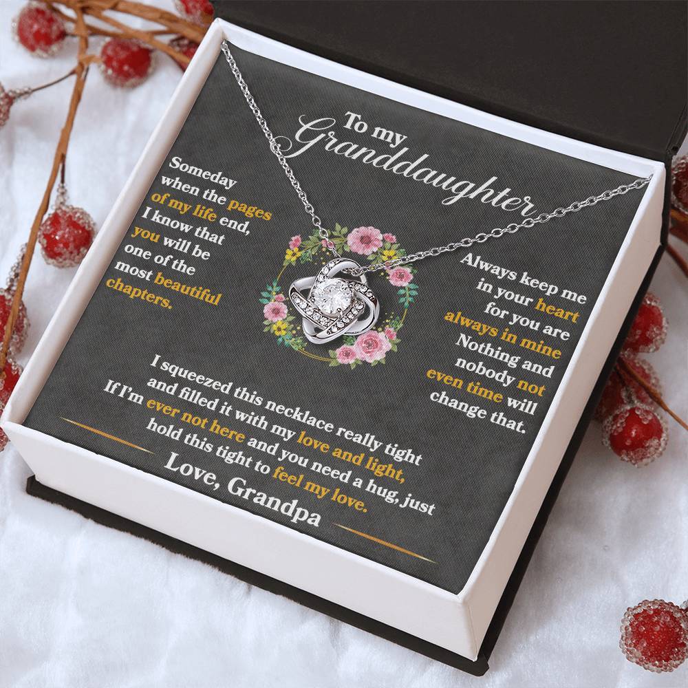 To My Granddaughter 
