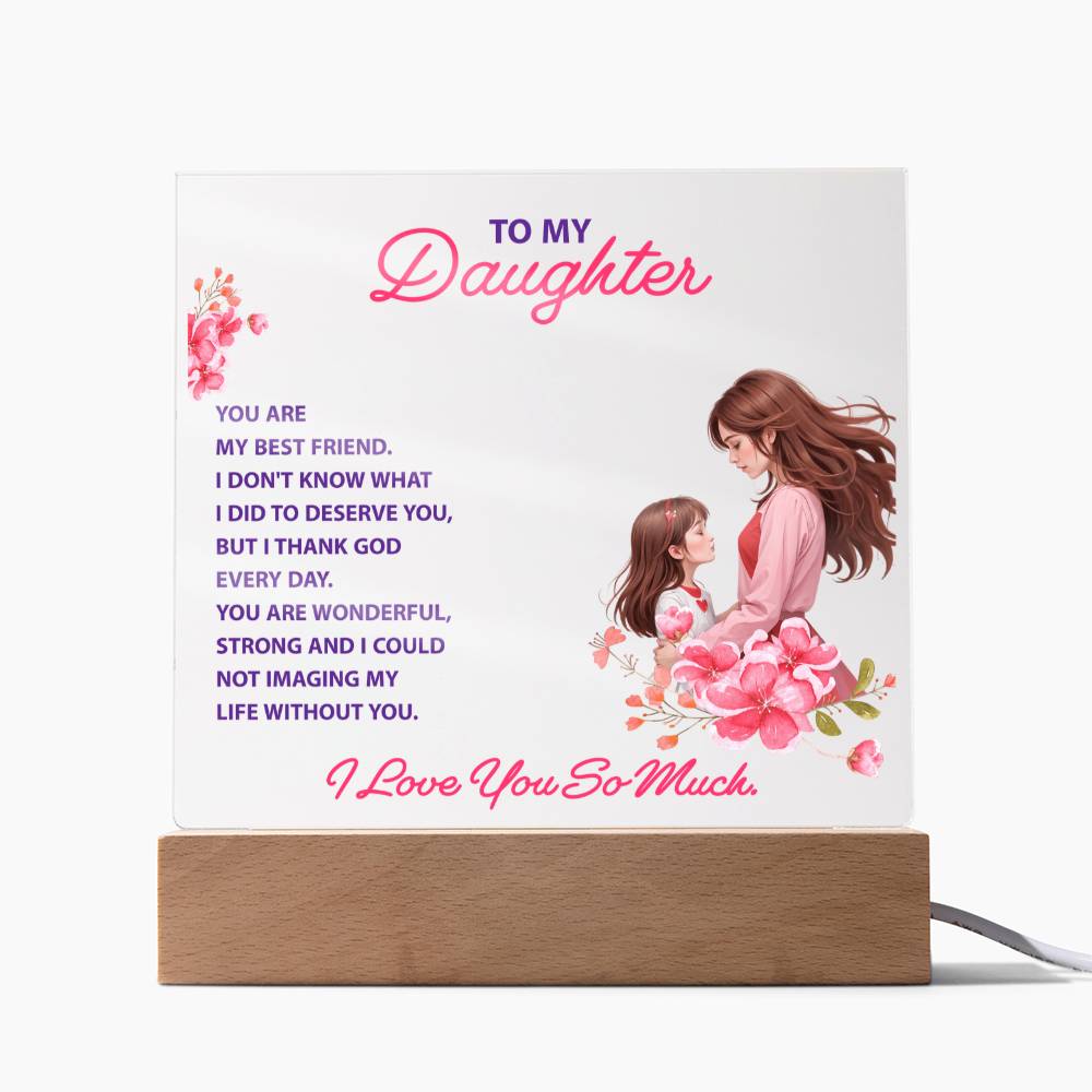 Keepsake Acrylic Bundle -To my daughte