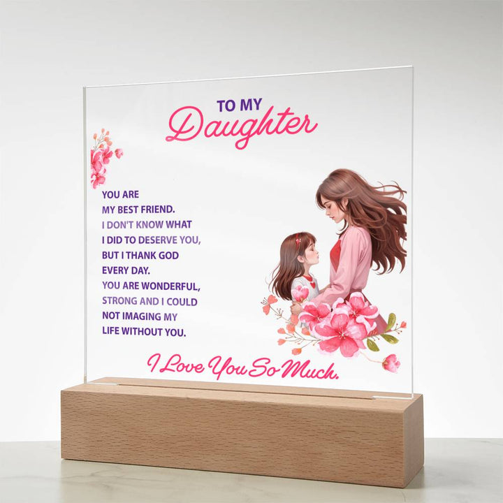 Keepsake Acrylic Bundle -To my daughte