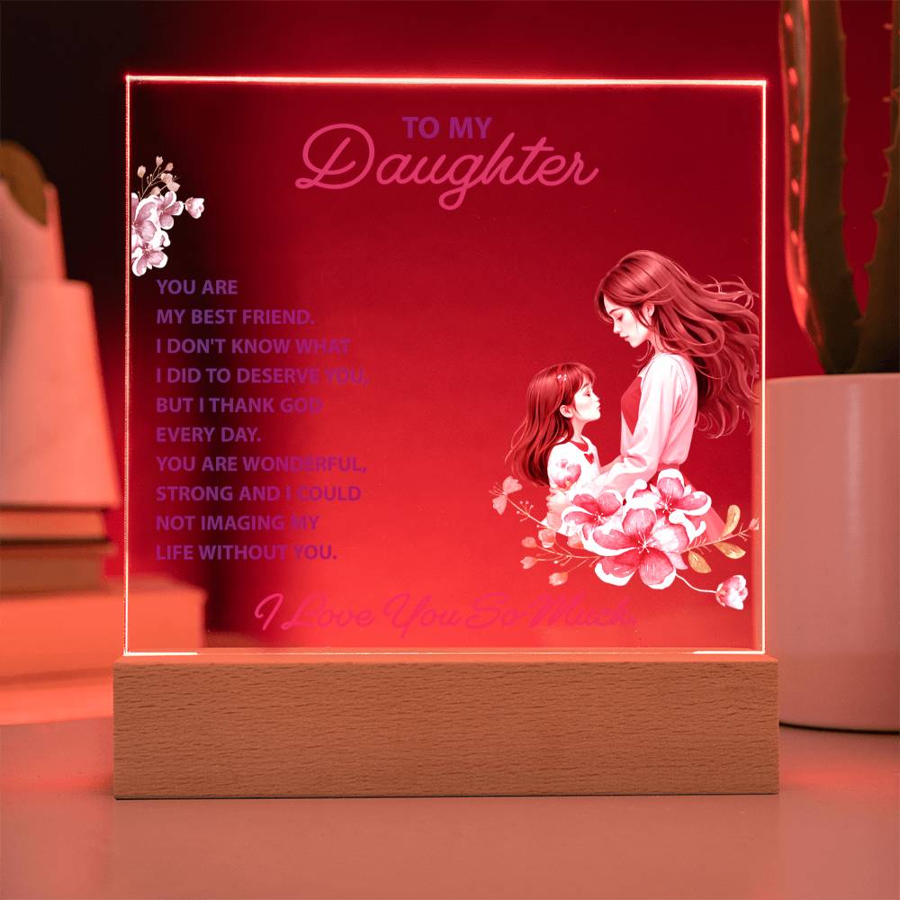 Keepsake Acrylic Bundle -To my daughte